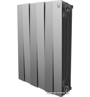             Биметаллический радиатор Royal Thermo PianoForte 500 Silver Satin (11 секций)        